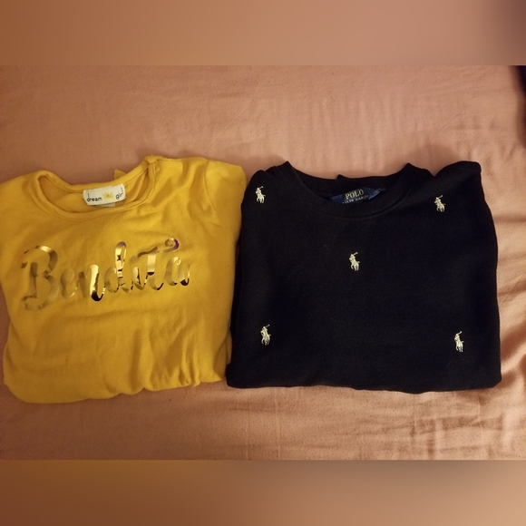 🎀Pre-owned Girls 2 piece tops. Polo Ralph Lauren and Dream Girl. - Picture 13 of 15